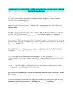 ASD Final Exam (2024/2025) | Actual Questions and Answers Latest Updated 2024/2025 (Graded A)