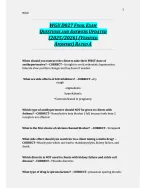 WGU D027 FINAL EXAM QUESTIONS AND ANSWERS UPDATED (2025/2026) - DocMerit
