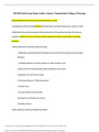 NR509 Final Exam Study Guide