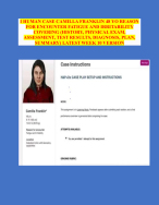 i-Human Week 10 Case: 48-Year-Old Camilla Franklin | Fatigue and Irritability Management | In-Depth Study with Expert Review and Screenshots