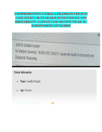 i-Human Week 10 Case: 48-Year-Old Camilla Franklin | Fatigue and Irritability Management | In-Depth Study with Expert Review and Screenshots
