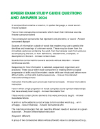 KPEERI EXAM STUDY GUIDE QUESTIONS AND ANSWERS 2024
