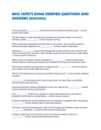 MSSC SAFETY EXAM VERIFIED QUESTIONS AND ANSWERS 2023/2024