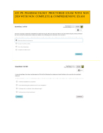 PN ATI COMMUNITY HEALTH PROCTORED 2024 WITH NGN (REVISED FULL Exam) 2023-2024 (ANSWERS)
