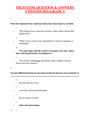 MILESTONE QUESTION & ANSWERS (UPDATED 2021)GRADE A
