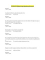 NURS 6512 Midterm Exam Questions and Answers