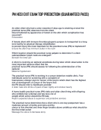 PN HESI EXIT EXAM TOP PREDICTION (GUARANTEED PASS)