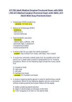 ATI RN ADULT MEDICAL SURGICAL EXAM 2024/2025