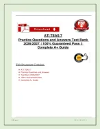 RN ATI Comprehensive Exit Exam (Versions 1, 2, 3 & 4) | Comprehensive Practice Questions, Verified