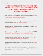 OHIO TEMP PRACTICE TEST UPDATED 2025 COMPLETE EXAM| EXAM QUESTIONS ...