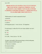 ARDMS SPI EXAM AND PRACTICE EXAM NEWEST  2025 TEST BANK| COMPLETE REAL EXAM  QUESTIONS AND CORRE
