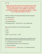 ARRT EXAM/ PRACTICE EXAM AND STUDY GUIDE  NEWEST 2025 TEST BANK| COMPLETE 950 REAL  EXAM QUESTIONS