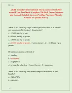 ARRT Vascular Interventional Mock Exam Newest 2025  Actual Exam Test Bank| Complete 350 Real Exam