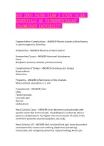 NUR 2063 Patho Exam 2 Study Guide Essentials of Pathophysiology (Rasmussen University)
