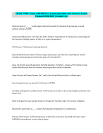 IICRC WRT Exam (2024/2025) | ActualQuestions and Answers Latest Updated 2024/2025 (Graded A+)