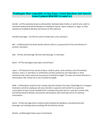 Washington Mast responsible serving Exam | ActualQuestions And Answers Latest Updated 2024/2025 (Gr