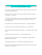 US Army Explosive Safety Familiarization Exam | ActualQuestions and Answers Latest Updated 2024/202