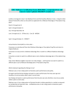 UHC Medicare Certification Exam (2024/2025) | Actua Questions and Answers Latest Updated 2024/2025