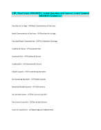 UHC Final Exam (2024/2025) | Actual Questions and Answers Latest Updated 2024/2025 (Graded A+)