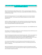 UHC BASIC KB22 Test (2024/2025) | Actual Questions and Answers Latest Updated 2024/2025 (Graded A+)