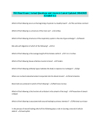 TSI Final Exam | Actual Questions and Answers Latest Updated 2024/2025 (Graded A+)