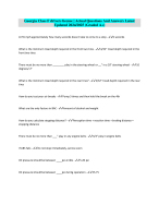 Georgia Class F drivers license | Actual Questions And Answers Latest Updated 2024/2025 (Graded A+)