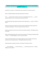 Defensive Driving Exam | Actual Questions and Answers Latest Updated 2024/2025 (Graded A+)