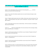 NSC Defensive Driving Course Exam | ActualQuestions and Answers Latest Updated 2024/2025 (Graded A+