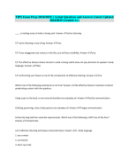 TIPS Exam Prep (2024/2025) | Actual Questions and Answers Latest Updated 2024/2025 (Graded A+)