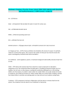 Stationary Engineer Practice Exam (Latest 2024/ 2025 Update) withQuestions and Verified Answers| |