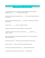 MD Stationary Engineer Exam (Latest 2024/ 2025 Update) WithQuestions and Verified Answers| | 100% C