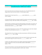 Stationary Engineer Electric Exam (Latest 2024/ 2025 Update) WithQuestions and Verified Answers| |