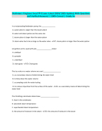 Stationary Engineer local 99 Exam (Latest 2024/ 2025 Update) WithQuestions and Verified Answers| |