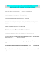 Ohio stationary steam engineer Exam (Latest 2024/ 2025 Update) WithQuestions and Verified Answers|