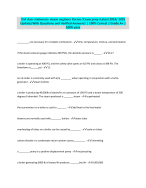 3rd class stationary steam engineer license Exam prep (Latest 2024/ 2025 Update) WithQuestions and