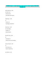 SOPHOS Quiz | Actual Questions and Answers Latest Updated 2024/2025 (Graded A+)