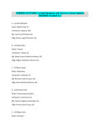 SOPHOS LETTERS | Actual Questions and Answers Latest Updated 2024/2025 (Graded A+)