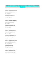 SOPHOS exam | Actual Questions and Answers Latest Updated 2024/2025 (Graded A+)