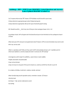 Audiology - SRT + WRT Exam (2024/2025) Actual Questions and Answers Latest Updated 2024/2025 (Grad