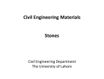 civil engineerind material stone