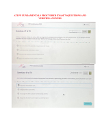 All Verified ATI PN Fundamentals 2023 Proctored Exam with NGN 70 Questions and Answers | Latest Version | Full Real Exam Screenshots | PN ATI Fundamentals Exam