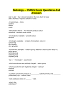 histology – CSMLS Exam Questions And Answers