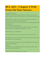 BUL 4421 - Chapter 4 With Focus On Your Success