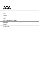 AQA A Level Chemistry June 2025 Paper 2 Mark - DocMerit