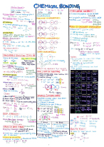 Chemical bonding short notes