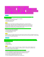 ATI MENTAL HEALTH PRACTICE EXAM 2023-2024 QUESTIONS WITH ANSWERS 100% SCORES A GRADE
