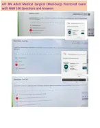Verified ATI RN Adult Medical Surgical 2023/2026 Proctored Exam with NGN | 100 Screenshot Q&A