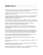 NU665 Quiz 3