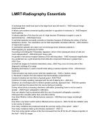 LMRT-Radiography Essentials