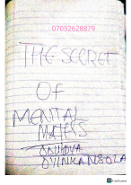 Secrets of Mental maths